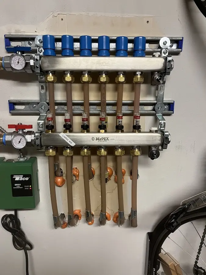 Plumber performing Leak Detection at a residential property in Midway City